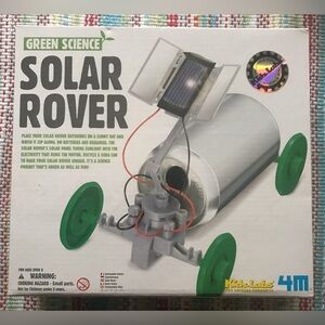 SOLAR ROVER/RACER/CAR, SOLAR PANELS, NO BATTERIES REQUIRED, BRAND NEW UNOPENED